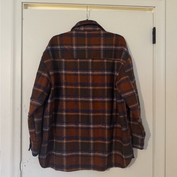 Oversized rust shacket - Picture 4 of 4